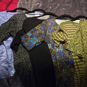 LuLaRoe Julia Dress (Lot of 6)